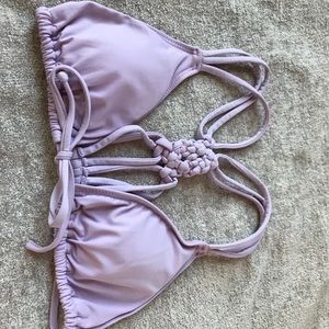 L*Space purple bikini top